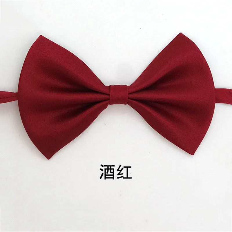 Dog Bow Tie Adjustable Dog Cat Necklace Neck Tie Cute Convenient Pet Accessories Bow Tie Formal Puppy Bowtie Collar Pet Supplies