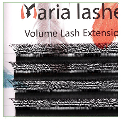 Maria 10 Cases YY Shape Eyelashes Beauty 0.05/0.07 YY Type V Lashes Extension Makeup Naturally Soft Mix Mink Cilios Volume Fans