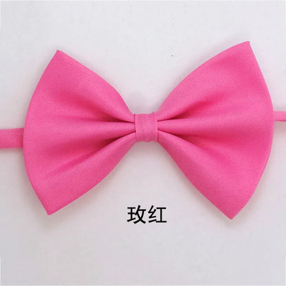 Dog Bow Tie Adjustable Dog Cat Necklace Neck Tie Cute Convenient Pet Accessories Bow Tie Formal Puppy Bowtie Collar Pet Supplies