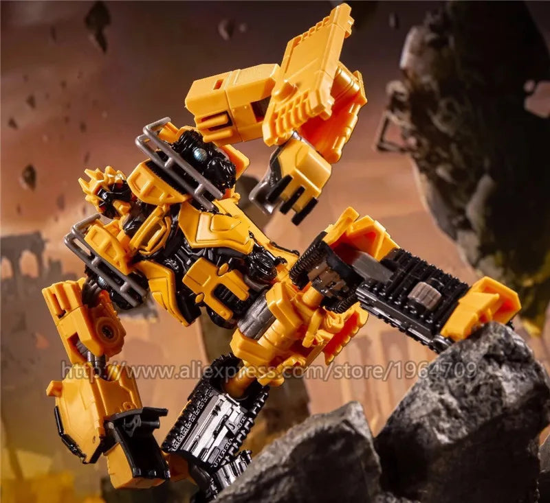 AOYI Cool 8 IN 1 Oversize Devastator Toys Boy Anime Hook Action Figures Robot Car Engineering  Vehicle Model Kids