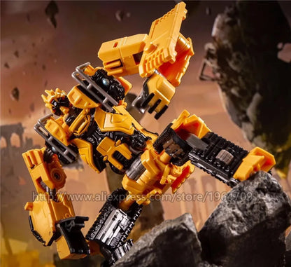 AOYI Cool 8 IN 1 Oversize Devastator Toys Boy Anime Hook Action Figures Robot Car Engineering  Vehicle Model Kids