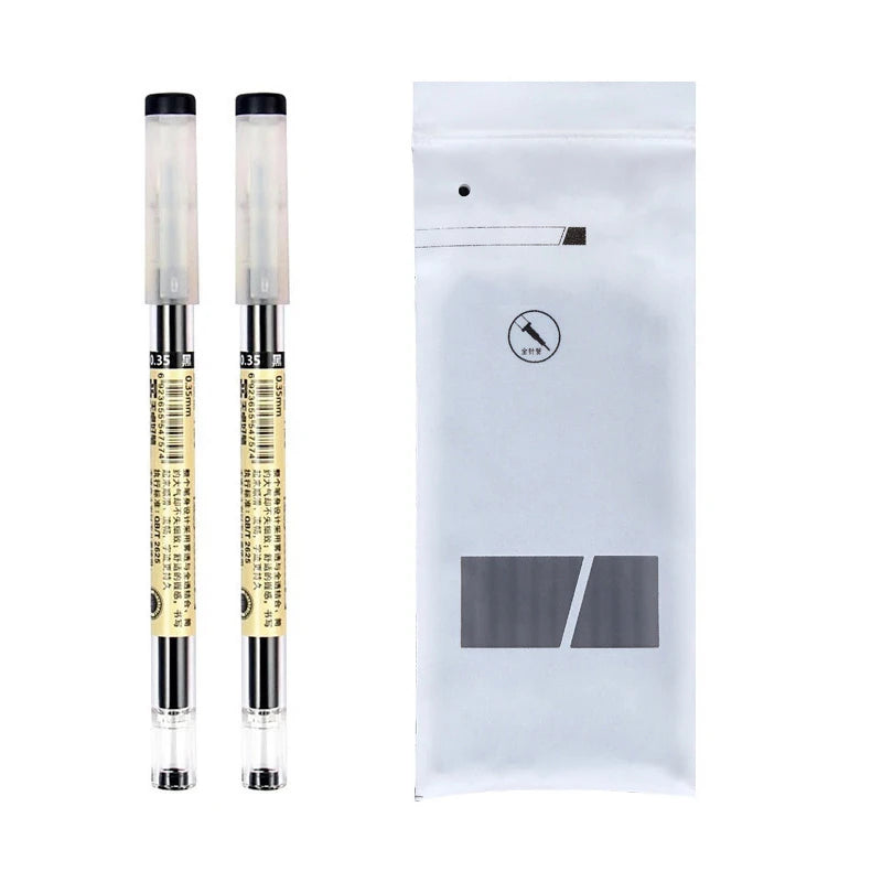 Gel Pens 0.35mm Red/Black/Blue Ink Set Refills Rod Gel Pen For Handle Marker School Office Stationery Student Writing Supplies