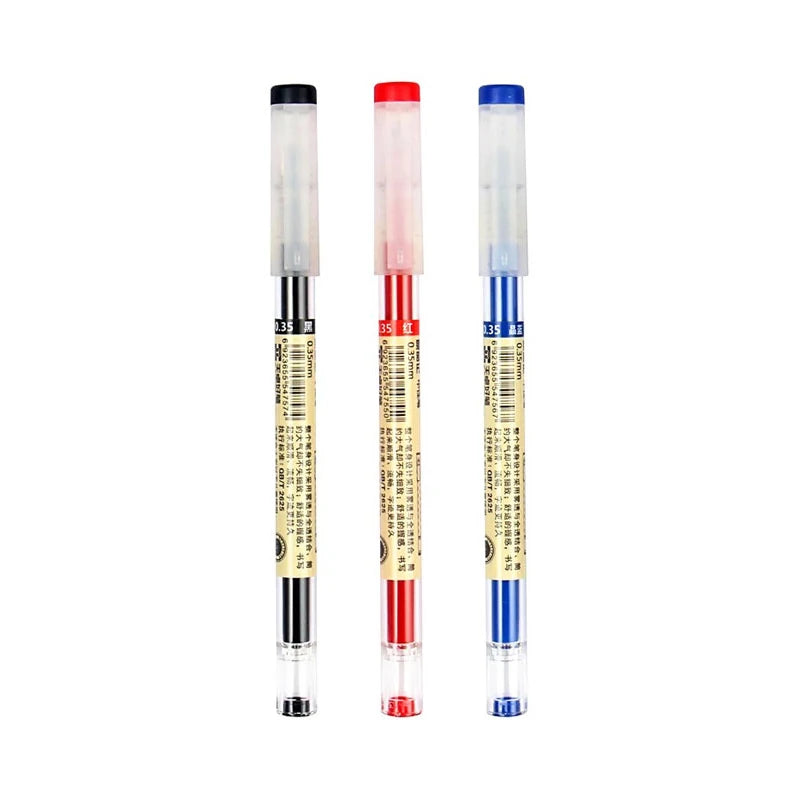 Gel Pens 0.35mm Red/Black/Blue Ink Set Refills Rod Gel Pen For Handle Marker School Office Stationery Student Writing Supplies