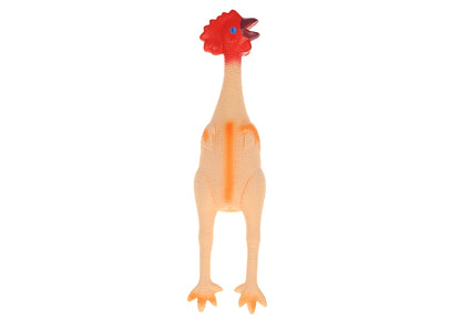 HOOPET Pet Dog Toys Screaming Chicken Squeeze Sound Toy for Dogs Super Durable Funny Squeaky Yellow Rubber Chicken Dog Chew Toy
