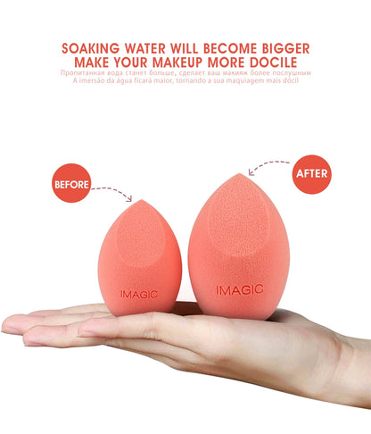 IMAGIC 3Pcs Makeup Puff Wet And Dry Professionele Makeup Spons Foundation Cream Concealer Multipurpose Makeup Tool