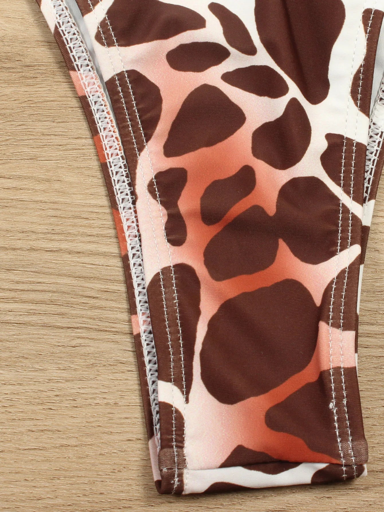 Sexy 3 Piece Swimsuit Women Leopard Print Push Up Padded Biquini Brazilian Summer Bathing Suit Long Sleeve Thong Bikini Swimwear