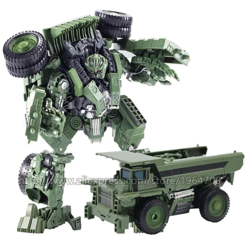 AOYI Cool 8 IN 1 Oversize Devastator Toys Boy Anime Hook Action Figures Robot Car Engineering  Vehicle Model Kids