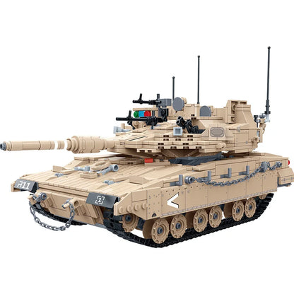 Military Vehicles Tank Sets SWAT Army City Police T34 Model Building Blocks DIY Brick Kids Toys Classic World War II WW2