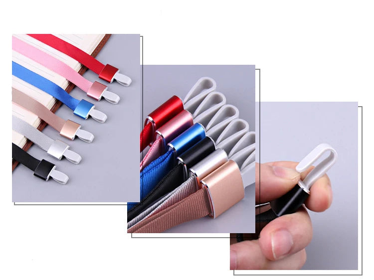 Credit Card Cover Women Aluminum Alloy Work Name Card Holders Case Business Work Card ID Badge Lanyard Holder Metal Bags