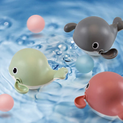 New Summer Bathroom Bath Shower Baby Clockwork Swimming Children Play Water Cute Little Duck Bathing Bathtub Toys For Kid Gifts