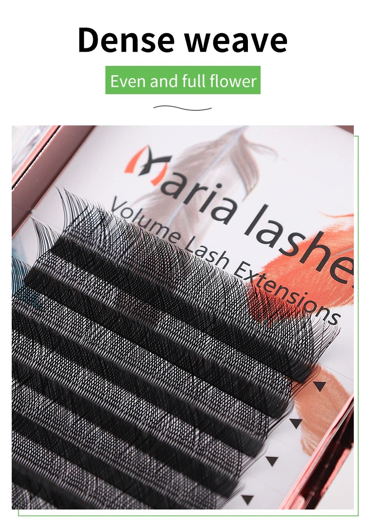 Maria 10 Cases YY Shape Eyelashes Beauty 0.05/0.07 YY Type V Lashes Extension Makeup Naturally Soft Mix Mink Cilios Volume Fans