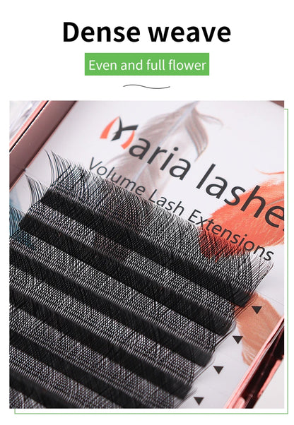 Maria 10 Cases YY Shape Eyelashes Beauty 0.05/0.07 YY Type V Lashes Extension Makeup Naturally Soft Mix Mink Cilios Volume Fans