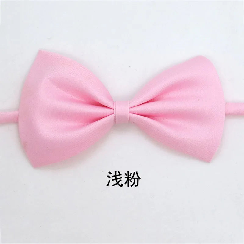 Dog Bow Tie Adjustable Dog Cat Necklace Neck Tie Cute Convenient Pet Accessories Bow Tie Formal Puppy Bowtie Collar Pet Supplies