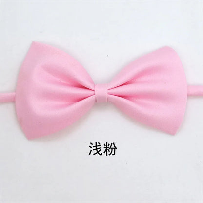 Dog Bow Tie Adjustable Dog Cat Necklace Neck Tie Cute Convenient Pet Accessories Bow Tie Formal Puppy Bowtie Collar Pet Supplies