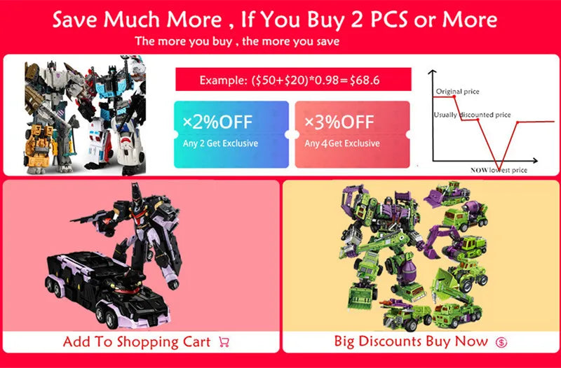 AOYI Cool 8 IN 1 Oversize Devastator Toys Boy Anime Hook Action Figures Robot Car Engineering  Vehicle Model Kids
