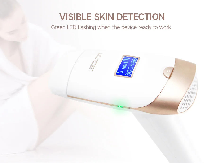 Lescolton Laser Epilator 2in1 Hair Removal Rejuvenation Replaceable Lamp for Women Men T009i Painless Bikini Trimmer Skin Care