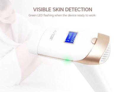 Lescolton Laser Epilator 2in1 Hair Removal Rejuvenation Replaceable Lamp for Women Men T009i Painless Bikini Trimmer Skin Care