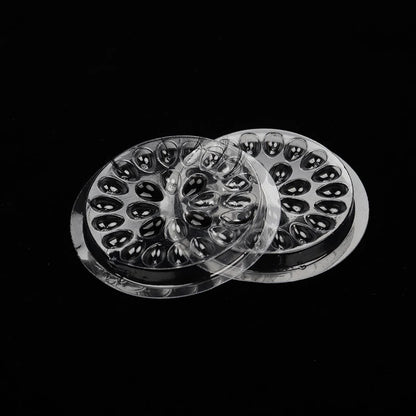 HOT 100 pcs Disposable Holder Sticker Glue Adhesive Pallet For Eyelash Extension  Eyelash Makeup Tools Plastic Flower Eyelash