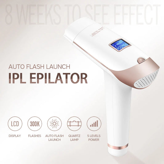 Lescolton Laser Epilator 2in1 Hair Removal Rejuvenation Replaceable Lamp for Women Men T009i Painless Bikini Trimmer Skin Care