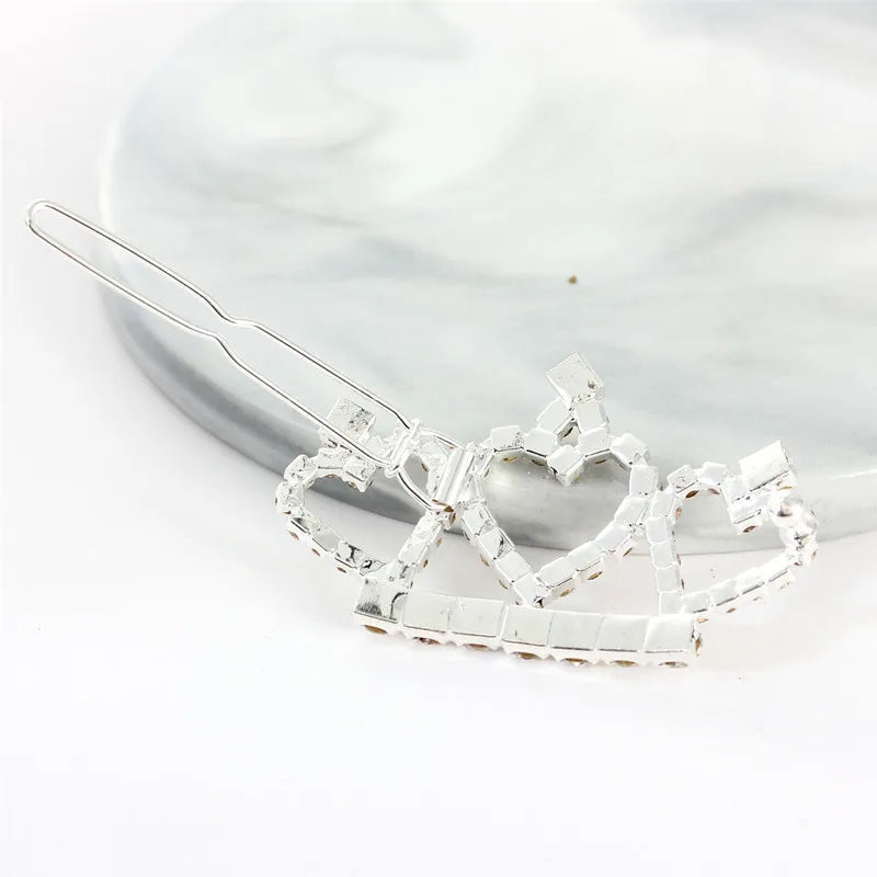 Bling Pearl Dog Collar Small and Medium Dogs Crown Hair Clips Puppy Accessories Doggy Heart and Bone Necklace Pet Supplies
