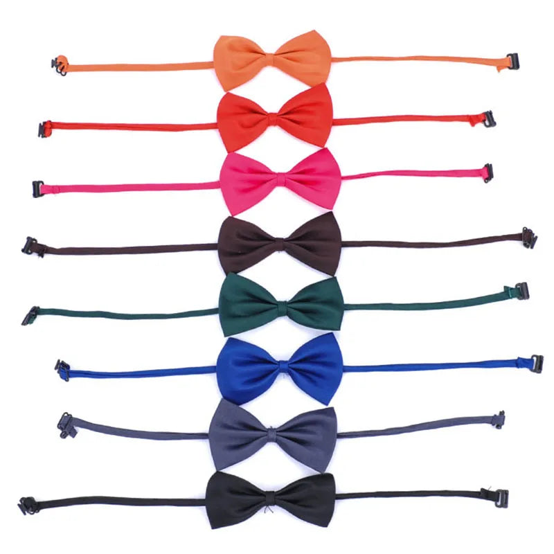 Dog Bow Tie Adjustable Dog Cat Necklace Neck Tie Cute Convenient Pet Accessories Bow Tie Formal Puppy Bowtie Collar Pet Supplies