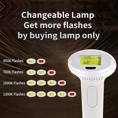 Lescolton Laser Epilator 2in1 Hair Removal Rejuvenation Replaceable Lamp for Women Men T009i Painless Bikini Trimmer Skin Care