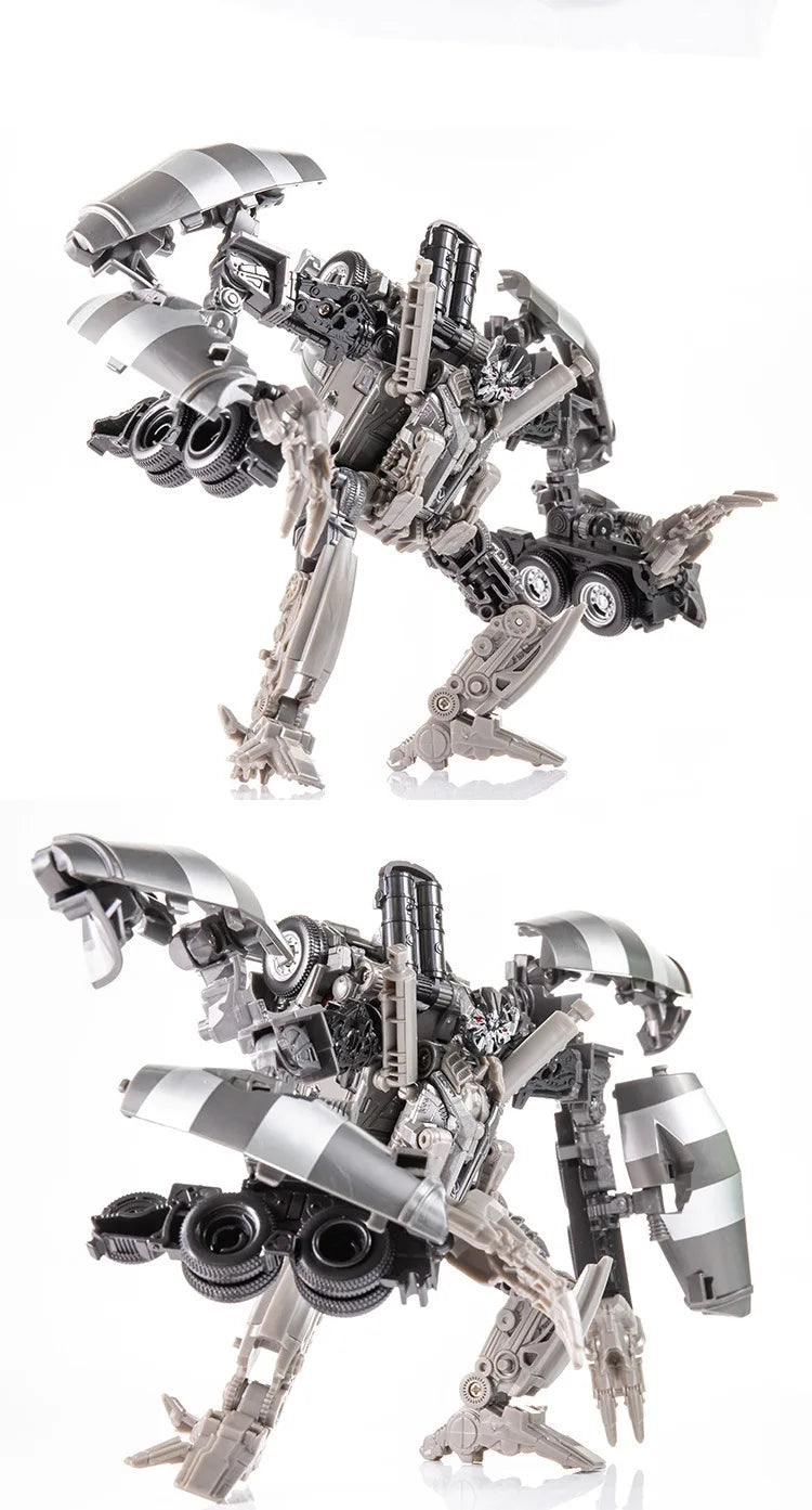 AOYI Cool 8 IN 1 Oversize Devastator Toys Boy Anime Hook Action Figures Robot Car Engineering  Vehicle Model Kids