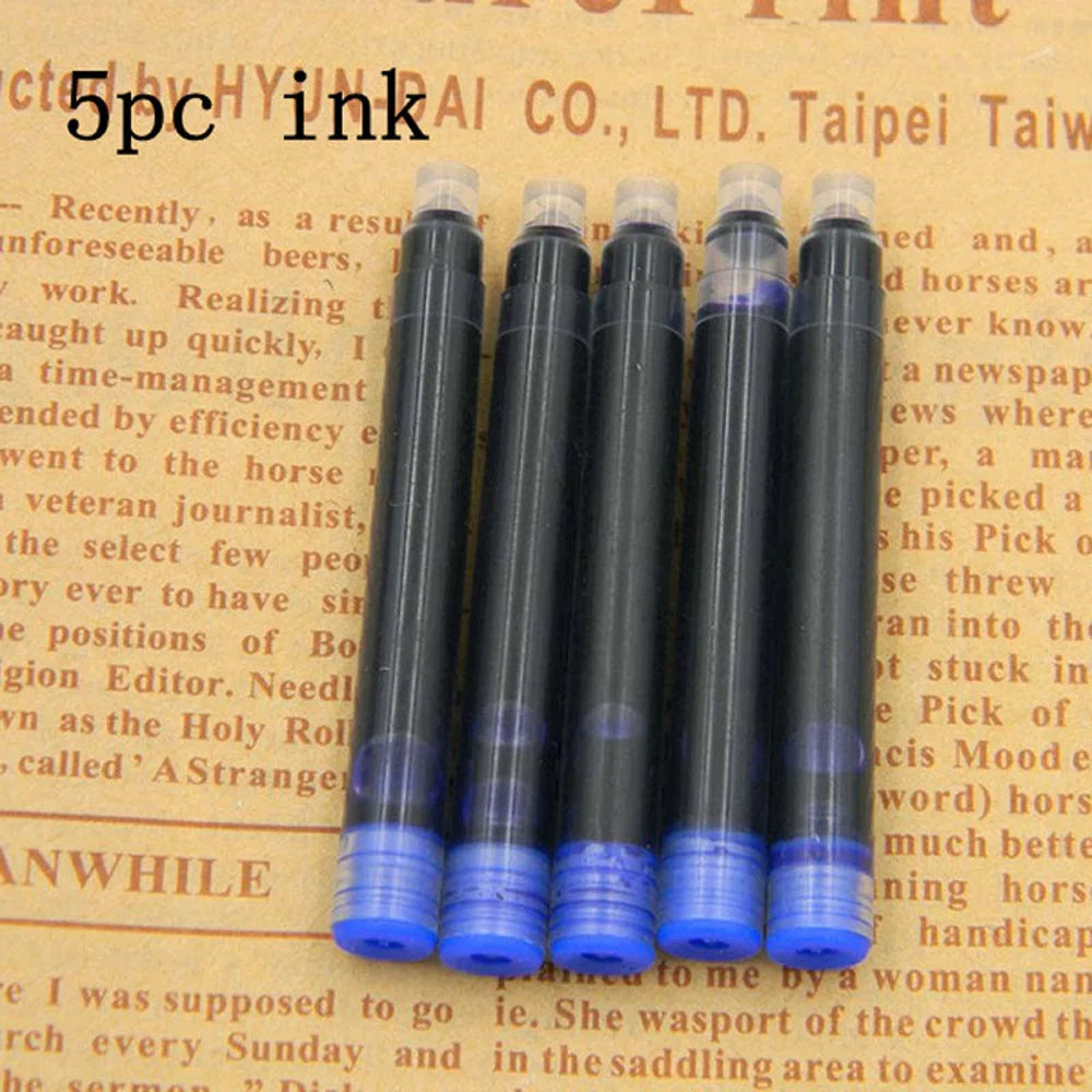 High Quality Brand Jinhao Fashion Fountain Pen Starry Plastic Finance Classic Macaron Pink EF Ink Pen Office School Supplies New