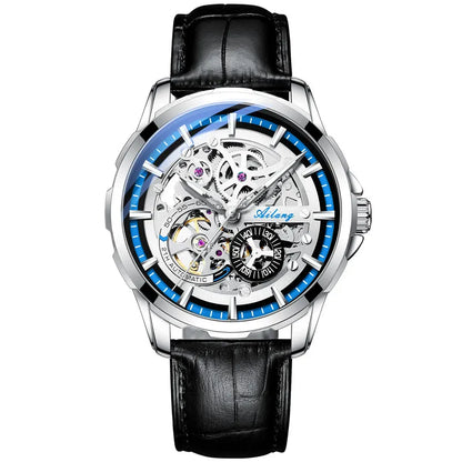 Unique Design AILANG Skeleton Dial Watch Men Luxury Brand Automatic Mechanical Men Watches relogio Waterproof