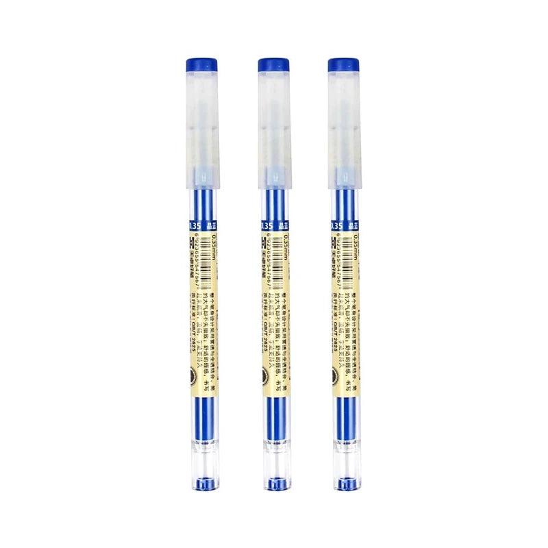 Gel Pens 0.35mm Red/Black/Blue Ink Set Refills Rod Gel Pen For Handle Marker School Office Stationery Student Writing Supplies