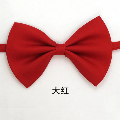 Dog Bow Tie Adjustable Dog Cat Necklace Neck Tie Cute Convenient Pet Accessories Bow Tie Formal Puppy Bowtie Collar Pet Supplies