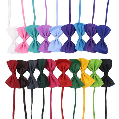 Dog Bow Tie Adjustable Dog Cat Necklace Neck Tie Cute Convenient Pet Accessories Bow Tie Formal Puppy Bowtie Collar Pet Supplies