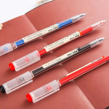 Gel Pens 0.35mm Red/Black/Blue Ink Set Refills Rod Gel Pen For Handle Marker School Office Stationery Student Writing Supplies