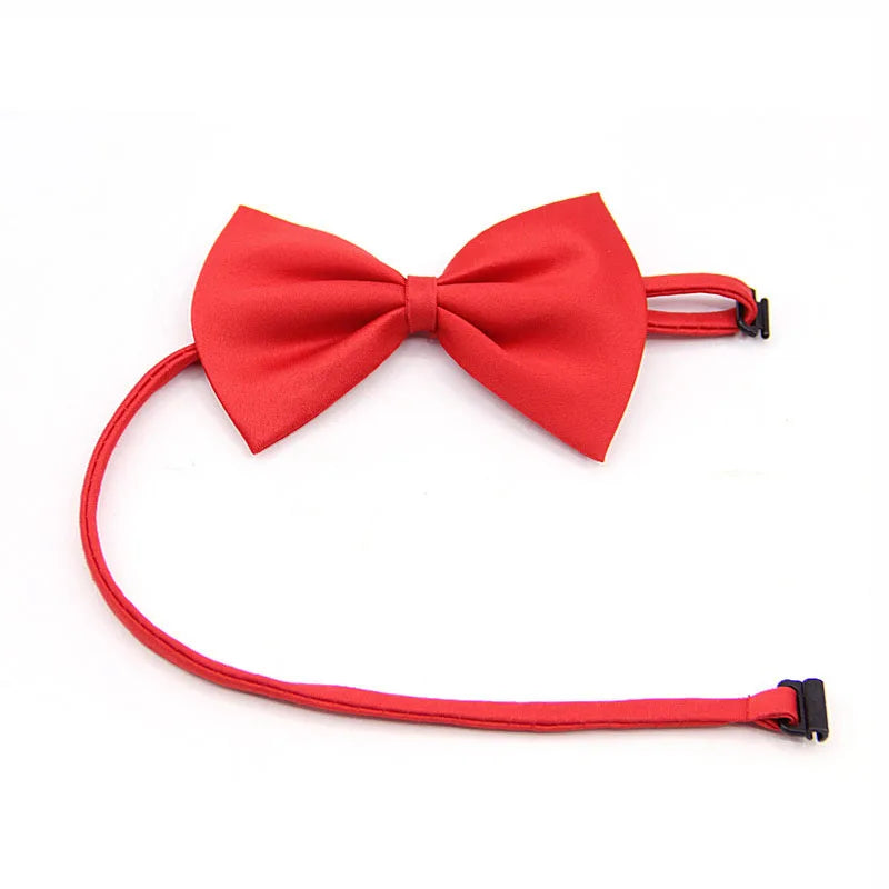 Dog Bow Tie Adjustable Dog Cat Necklace Neck Tie Cute Convenient Pet Accessories Bow Tie Formal Puppy Bowtie Collar Pet Supplies