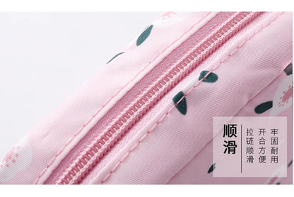 Women Small Cosmetic Bag Set Zipper Girls Mini Sanitary Napkins Makeup Lipstick Bags Travel Earphone Coin Organizer Pouch Bags