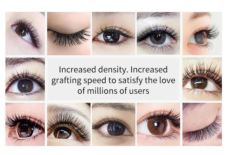 Maria 10 Cases YY Shape Eyelashes Beauty 0.05/0.07 YY Type V Lashes Extension Makeup Naturally Soft Mix Mink Cilios Volume Fans