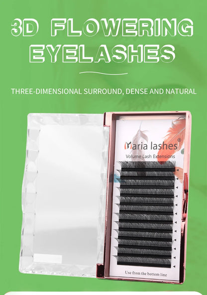 Maria 10 Cases YY Shape Eyelashes Beauty 0.05/0.07 YY Type V Lashes Extension Makeup Naturally Soft Mix Mink Cilios Volume Fans