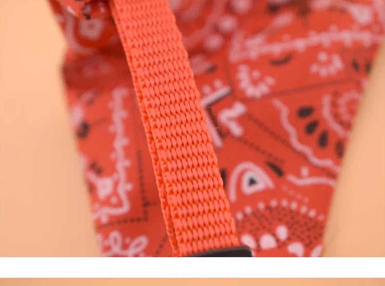 Adjustable Dog Bandana Printed Soft Collar, Pet Supplies, Cat Scarf, Chihuahua Puppy Neckerchief