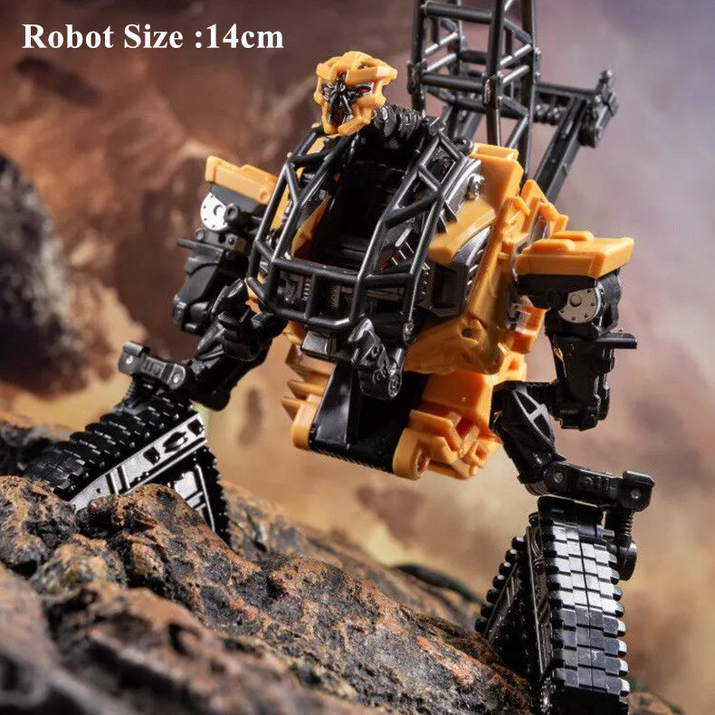 AOYI Cool 8 IN 1 Oversize Devastator Toys Boy Anime Hook Action Figures Robot Car Engineering  Vehicle Model Kids
