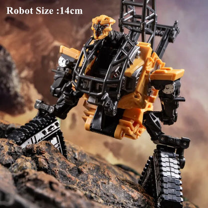 AOYI Cool 8 IN 1 Oversize Devastator Toys Boy Anime Hook Action Figures Robot Car Engineering  Vehicle Model Kids