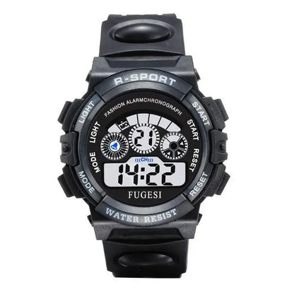 Children Luminous Electronic Watches Dial Waterproof Multi-function Alarm Clocks LED Digital Wrist Watch for Boys and Girls