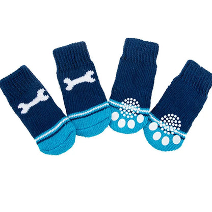 soles Not easy to fall off Resilient Universal for cats and dogs Breathable Pet socks Pet supplies Dog socks Cotton socks