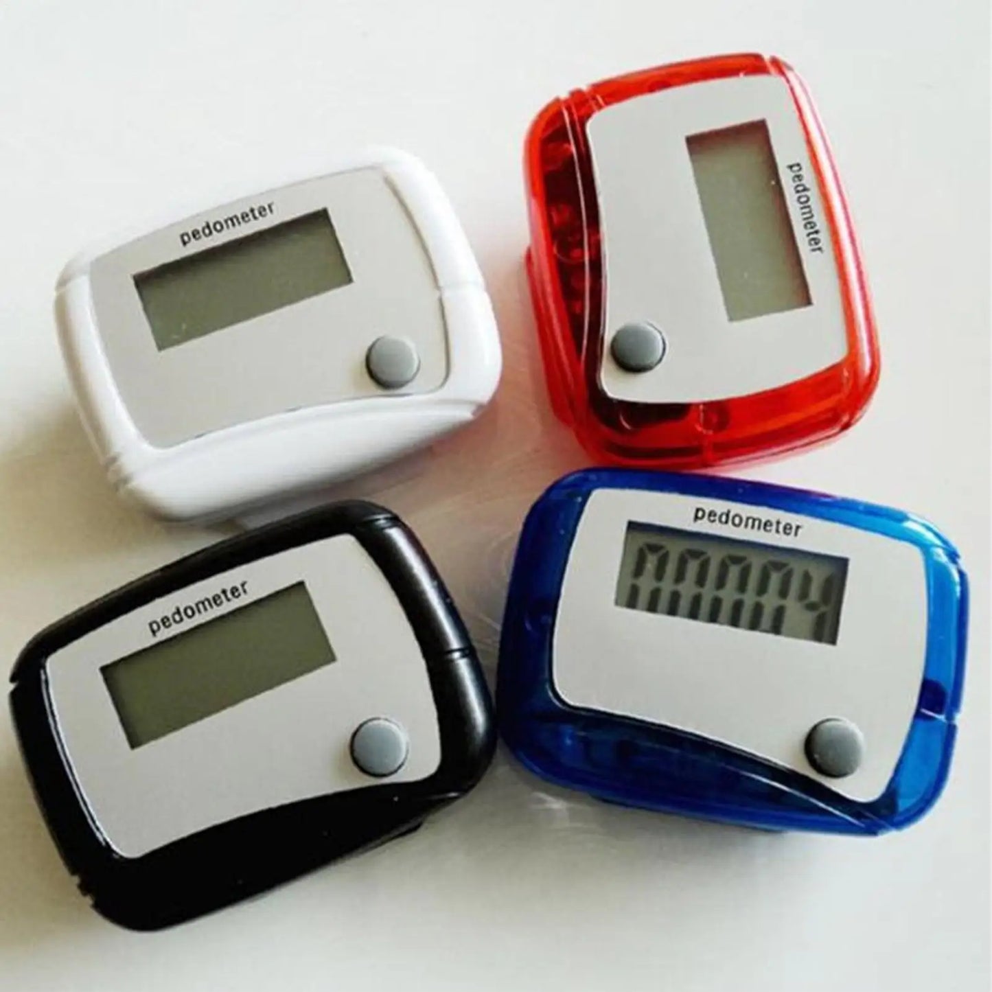 Pedometer for Walking Digital Fitness Sports Walk Meter 3D Step Pedometer for Sports Running Training Hiking Backpacking Travel