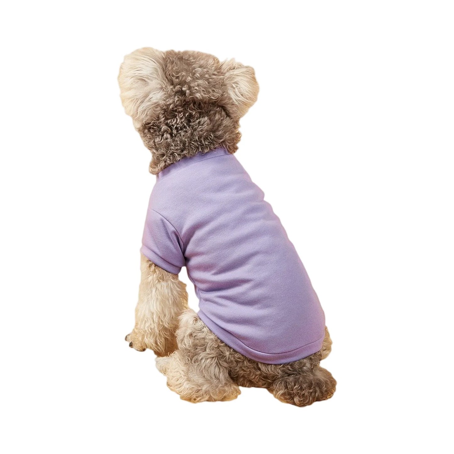 Breathable Dog T-shirt Solid Comfortable Thin Vest For Dogs Cute Summer Pet Clothes Dog Vest Tops Pet Supplies