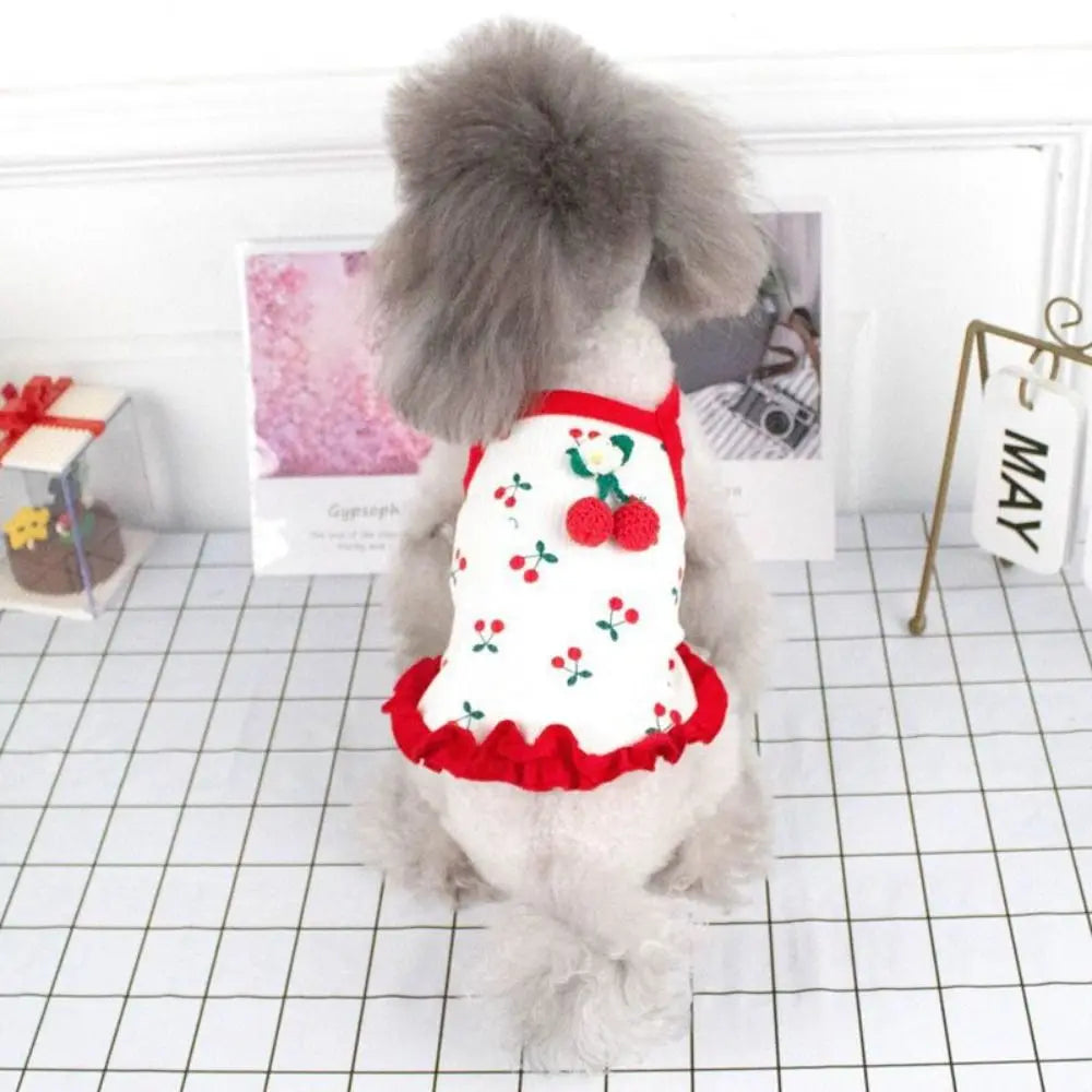 Pet Supplies Cute Little Dog Summer Strap Soft Fashion Dog Vest Breathable Pet Clothes for Kittens Puppy
