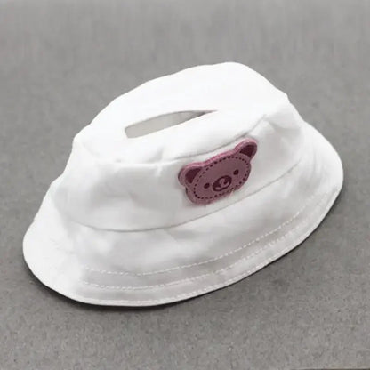 For 17cm LABUBU hat sit party macaron outfit doll bucket Hat Cute Doll Accessories Kids Girls Toys