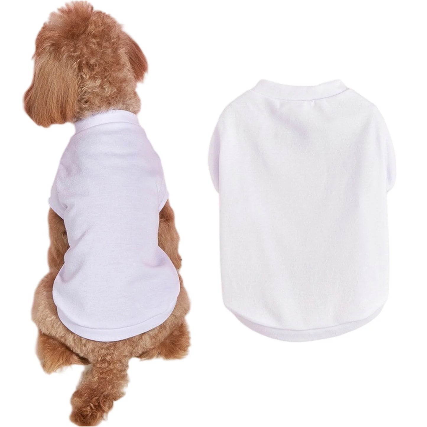 Breathable Dog T-shirt Solid Comfortable Thin Vest For Dogs Cute Summer Pet Clothes Dog Vest Tops Pet Supplies