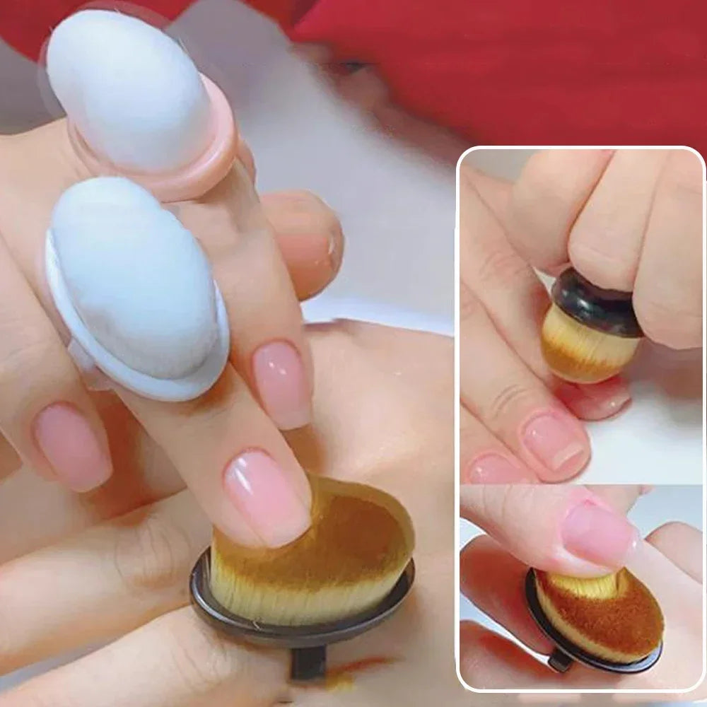 10pcs Professional Nail Dust Brush Art Brush Remove Gel Polish Powder Cleaning Tool Beauty Makeup Brushes Manicure Accessories