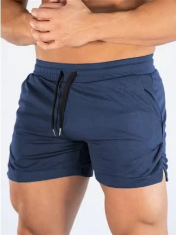 2023 Sports Trendy Men's Pants Summer Men's Sports Plus Size Mesh Breathable Shorts Running Beach Pants