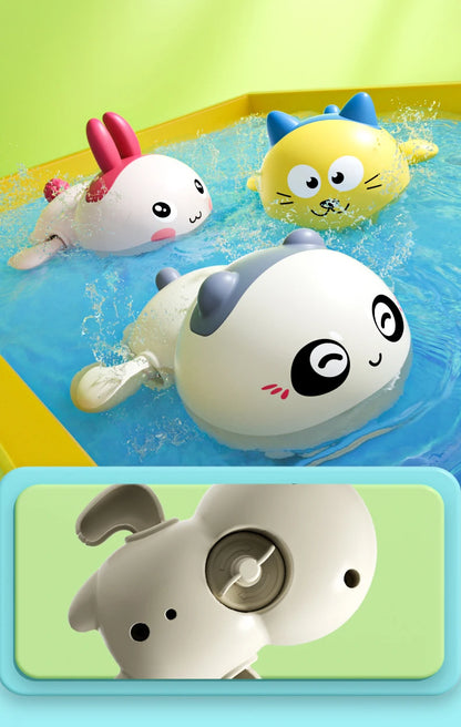 Kids Bath Toys Baby Cute Duck Penguin Egg Water Spray Sprinkler Bathroom Sprinkling Toy Beach Shower Swimming Toddler Toys Gift